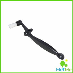 MetMe แปรงล้างเครื่องชงกาแฟ ขนแปรงไนลอน เปลี่ยนหัวแปรงไม่ได้ Coffee Machine Brush