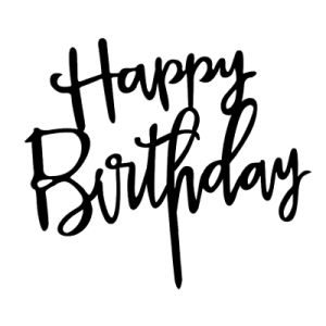 【HOT SALES】Happy Birthday Alphabet Acrylic Cake Topper Decoration Birthday Party Accessories