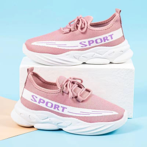 Malaysia stock childrens and boys and girls sports shoes soft size breathable fabric fashionable durable and easy to wear for daily travel EU25-34