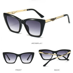 JN IMPRESSION New cross-border womens fashion trend large frame sunglasses personalized UV protection sunglasses