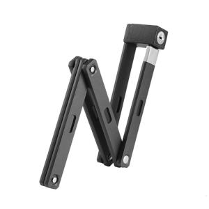 High Security Bicycles Lock Heavy Duty AntiTheft Cycling Lock with Key and Brackets Bike Security Folding Lock Enduring