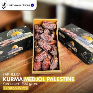 Kurma Medjol Palestin Super Jumbo 1kg Asli Premium Besar Manis Lembut Fresh Original Import Pilihan