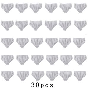 30Pcs Travel Disposable Non Woven Paper Brief Disposable Panties Travel Extra Comfort Mens Underwear Womens Shorts