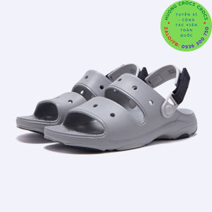 SANDAL NHỰA ĐI MƯA CROCS OFFROAD ALL TERAIN CHO CẢ NAM VÀ NỮ MÀU GHI GHI