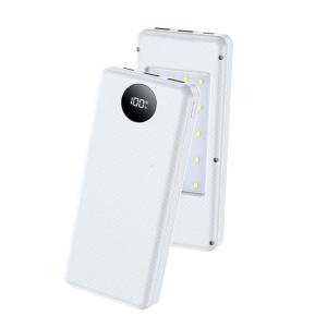 DIY 18650 Case Detachable DIY Power Case with LED Light USB C Quick Charging Case Type C USB Port