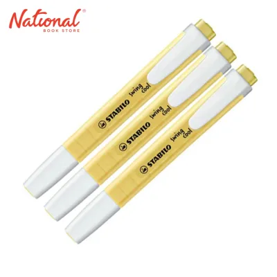 Stabilo Swing Cool Highlighters 2753 3S Yellow/Green/Orange