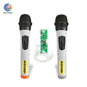 HT-074 Micro không dây Thu sóng tốt Chống hú Độ nhạy cao sử dụng cho các loại loa kéo và Amply