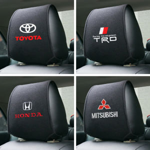【COD+Ship From Manila】Car Headrest Covers Universal Car pillows Cover Car neck pillow Covers Cotton Head Rest with pocket Seat Cover car seat headrest Cover Car Seat pillows Covers Car Seat Neck Pillow Cover Car Interior decoration Car Accessories