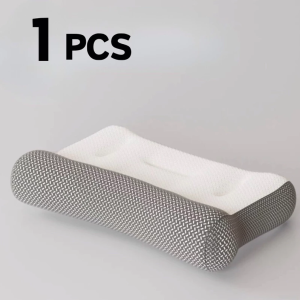 [READY STOCK ]1000g Soft And Comfort Neck Pillow Neck Support Neck Pain Relief Comfortable Sleep High Quality Pillow颈椎保护枕头