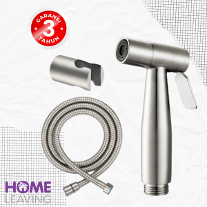 Jet Shower Bidet Stainless304 Minimalis Hitam - Shower Cebok Toilet Hitam kloset