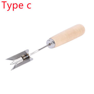 [AlwaysLucky]Creative Pineapple Eye Remover Stainless Steel Pineapple Tongs Corers Cutter Tweezer Fruit Slicer Kitchen Fruit Tools