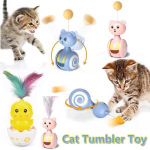 Mainan Bulu Interaktif Kucing & Tumbler Mainan Lucu: Manfaat & Cara Menggunakannya
