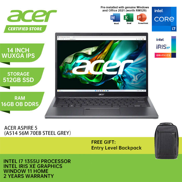 ACER Aspire 5 A514-56M-70EB (14