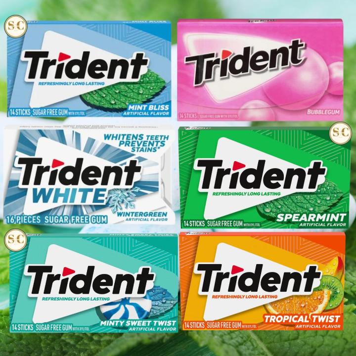 TRIDENT SUGAR FREE GUMS USA Lazada PH TRIDENT SUGAR FREE GUMS USA Lazada PH