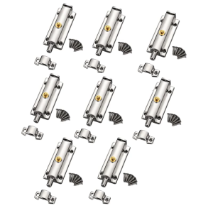 8Pcs Antitheft Security Button Lock Door Hardware Spring Door Latches Thickened Door Locks Spring Latches Safety Lock