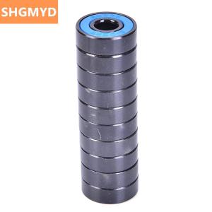 [COD] SHGMYD 10Pcs/set 608 2RS Bearing Deep Groove Steel Sealed Ball Bearings 608RS 608-2RS