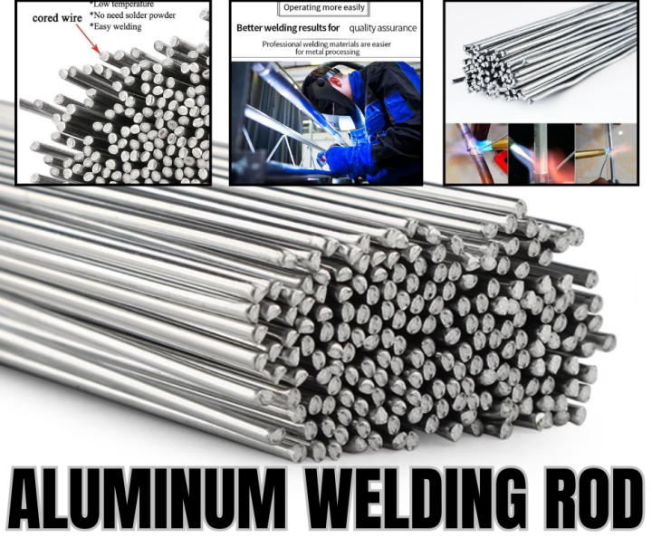 Aluminum Welding Rods, 9PCS 30mm Universal Aluminum Brazing Rods, Low