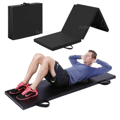 Thick Folding PE Foam Mat Exercise Yoga Gymnastic Tumbling Mattress Gym Mat Acrobatic Martial Arts