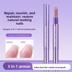 【Local Seller】 Bangna Nail Essence Pen Repairs Nail Cuticles Moisturizes Strengthens Shiny Nails Prevents Breakage and Hangnails Nail Oil