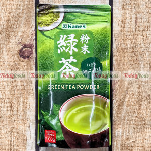 Bột Trà Xanh Nhật Bản Kanes 100G – Trà Xanh Shizuoka Nguyên Chất Pha Uống Làm Bánh