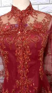 set kebaya pesta kebaya wisuda kerah syanghai kebaya modern