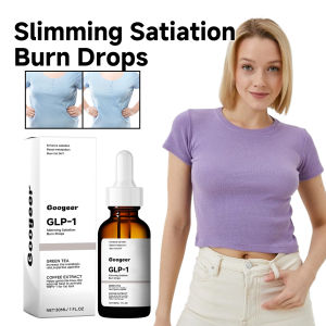 Googeer Body Care Drops Slimming Satiation Fat Burn Drops Firming Skin Lazy Slimming Drops Weight Loss Supplement Diet Drops For Weight Loss 30ml