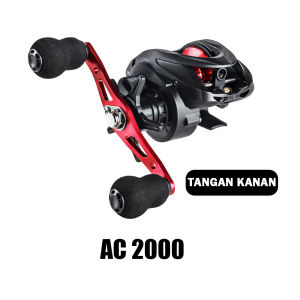 Reel Pancing BC Baitcasting Murah / Reel Baitcasting Pancing 7.2:1 / Reel Pancing Casting / Handle Kanan / Kiri Max Drag 8KG Fishing Reel