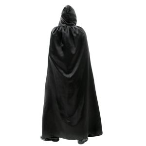 Adult Long Velvet Cloak Halloween Christmas Party Hooded Fancy Cape Vampire