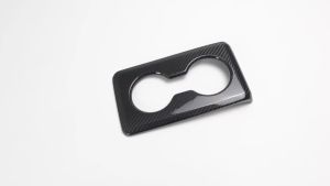 mv1 DRY Carbon Fiber Car Interior Central Gear Shift Panel Cover Trim Accessories For Honda 11th Gen Civic Type R FL5 2023 2024 2025 R5P7Q
