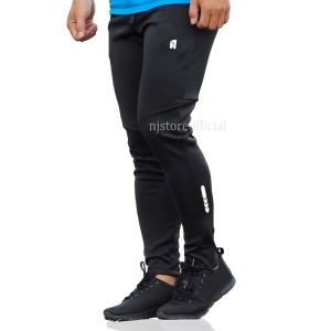 NJSTORE Celana Training Trackpants Running Pria Panjang Trening Olahraga Wanita Lari Gym Sepeda Slimfit
