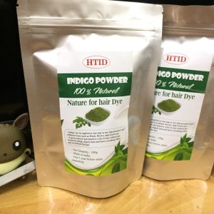 Combo Bột nhuộm tóc phủ bạc henna và indigo (nâu đậm sẫm) - indigo powder and henna powder