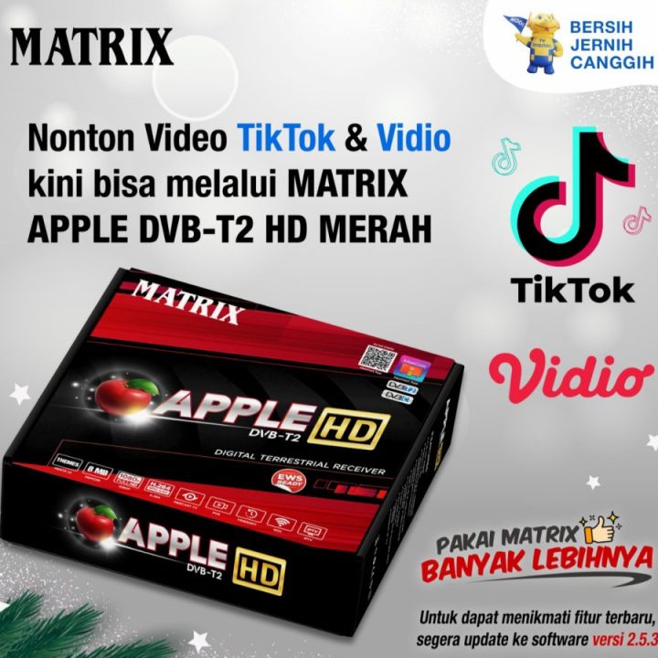 Matrix Apple HDMI Dongle TV Digital DVB T2 STB Set Top Box
