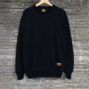 Crewneck Polos Hijau Army Pria Wanita Sweater Polos Jaket Switer Basic Pria Wanita Jumbo Tebal Cooton Premium Talking