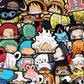 PEEKER STICKERS One Piece Luffy Sanji Zoro Nami Usopp Chopper Robin Gear 5 Uta Waterproof. 