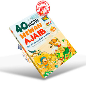 KOMIK 40 Kisah Hewan Ajaib Dalam Al-Quran & Hadis Full Color - Sahih - PQS Komik