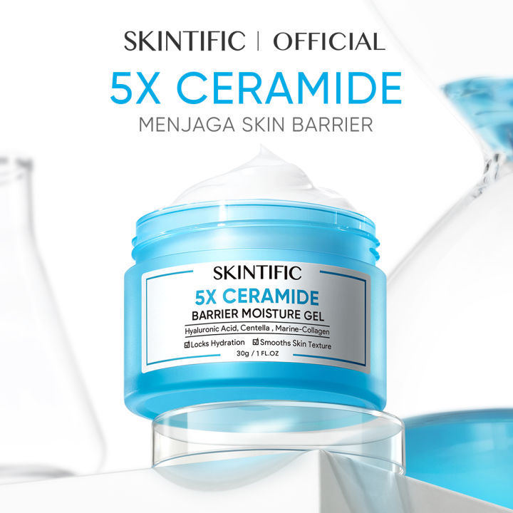 FLASH SALE - SKINTIFIC 5X Ceramide Barrier Moisture Gel 30G/80g ...