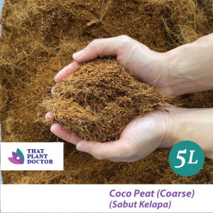 Coco Peat Coarse (5L / 560G)