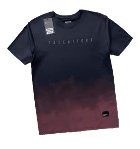 KAOS GRADASI HITAM KEREN COCOK UNTUK PRIA WANITA TAMPIL KECE