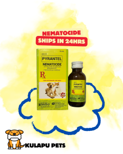 Nematocide Syrup Dewormer for Dogs & Cats (W/ Sticker & Dropper) pang purga