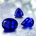 Trang Sức Đá Quý Rời Sapphire Xanh Dương Tự Nhiên 100% Trang Sức Đá Quý Màu Xanh Dương Tự Làm Vòng Cổ Vòng Tròn Hoàn Hảo Dát Tự Làm. 
