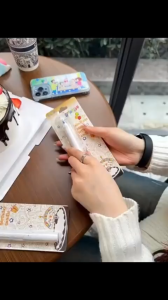 Lilin Kipas Kejutan Hiasan Kek Selamat Hari Jadi Kreatif Lipat Dekorasi Pesta Topper Kek Ulang Tahun Surprise Fan Candle Happy Birthday Cake Decoration Creative Folding Candle Party Supplies Celebration Cake Topper 创意惊喜扇子蜡烛蛋糕装饰品网红扇形生日快乐蜡烛插件 H183