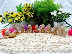 [HCM]Bộ 9 tượng Phật Gốm Sứ tuyệt đẹp