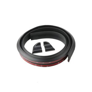 Car Body Styling Carbon Fiber Trim Set With Aerodynamic Spoiler Rubber Sealing Fit Door Window Trunk Edge Protection ABS Material Weatherproof Design