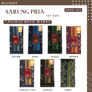 Sarung Batik Pria 800 Bahan Katun Premium