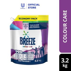 Breeze Liquid Detergent Colour Care Refill Pack 3.2kg