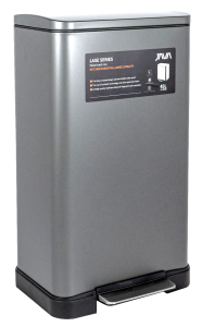 JAVA LASE | JH8858 | 45L | Step Pedal Bin | Soft Closing | Trash Bin | Kitchen Bin | Office Bin