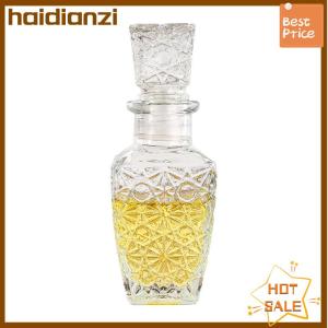 haidianzi 1 Pcs Small Empty Spirit Whisky Wine Bottle 50ml Mini Alcohol Liquor Bottles With Screw Cap Whiskey Decanter