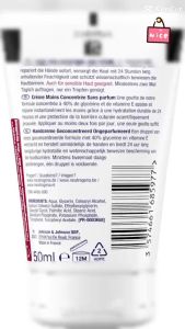 Kem dưỡng da tay Neutrogena không nước hoa cho da nhạy cảm 50ml - Công thức có tác dụng làm dịu tức thì và bảo vệ bàn tay ngay cả trong những điều kiện khắc nghiệt nhất bàn tay trở nên mềm mại và mịn màng rõ rệt hơn.