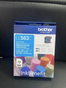 หมึกแท้ Brother LC-563 Black/Cyan/Magenta/Yellow  4 สี
