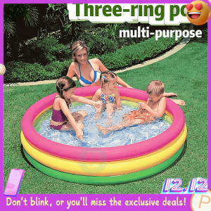 BESTWAY 157 cm RAINBOW KIDDIE ROUND POOL